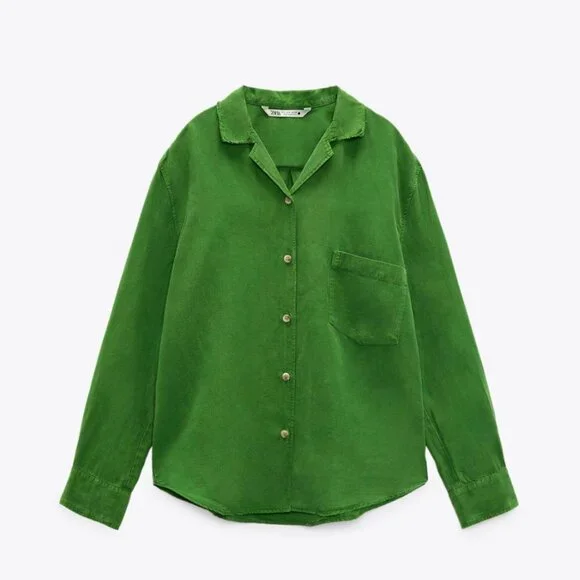 LINEN BLEND green set - Picture 2 of 9